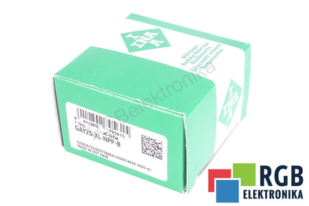 INA GAY25-XL-NPP-B 25X52X27 LOŽISKO