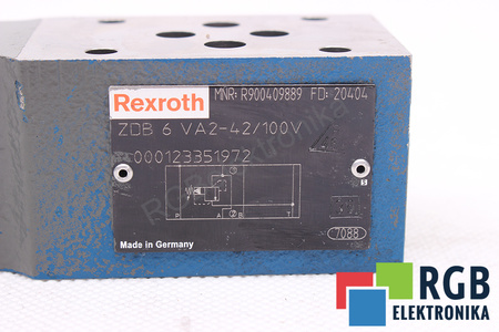 BOSCH REXROTH ZDB6VA2-42/100V R900409889
