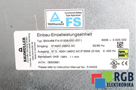 BAUMÜLLER BM4466-FI4-01206-S01-0311