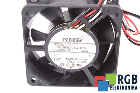 NMB TECHNOLOGIES 2410ML-05W-B79 60X60X25MM, 24V, 0.25A VENTILÁTOR