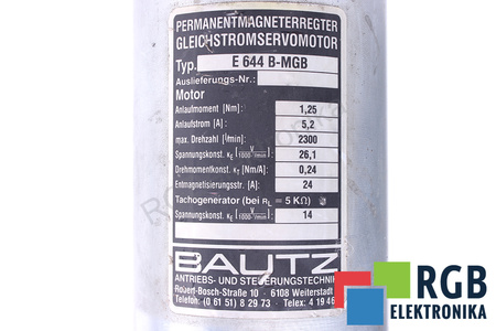 BAUTZ E644B-MGB