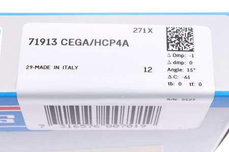 SKF 71913 CEGA/HCP4A 65X90X13MM  LOŽISKO