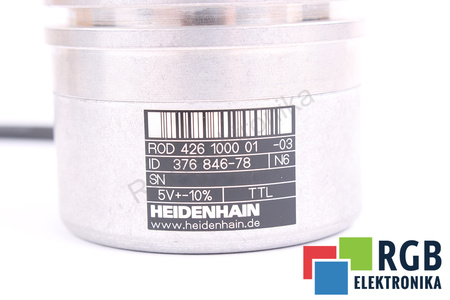 HEIDENHAIN ROD426100001-03 ID.NR.376846-78 ENKODÉR