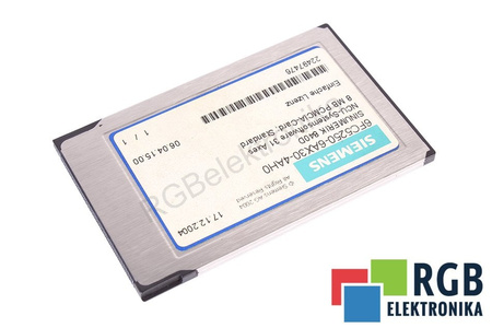 SIEMENS 6FC5250-6AX30-4AH0 SINUMERIK 840D 8MB
