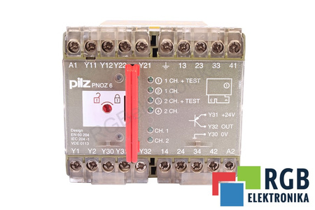 PILZ PNOZ6 474908 BEZPEČNOSTNÉ RELÉ