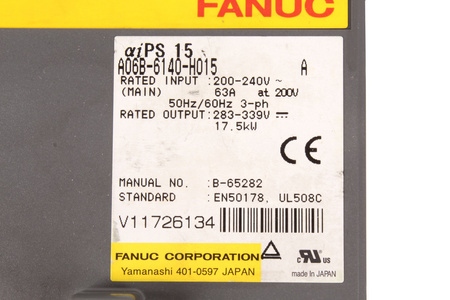 FANUC A06B-6140-H015