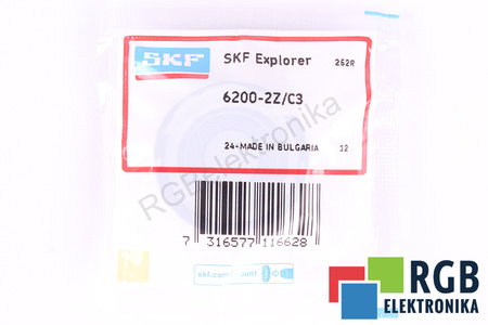 SKF 6200-2Z/C3 10X30X9 LOŽISKO