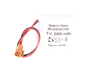 BR-2/3AGCT4A BETA ISV 2400MAH, 6V BATÉRIA NÁHRADA