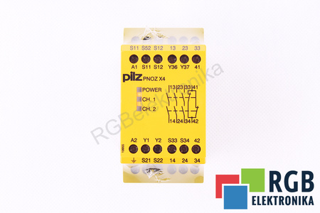 PILZ PNOZ X4 230VAC 3N/O 1N/C 774738 BEZPEČNOSTNÉ RELÉ