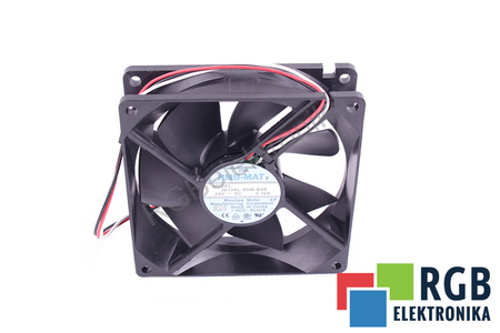 FANUC A90L-0001-0378 3610KL-05W-B49 92X92X25MM, 24V VENTILÁTOR