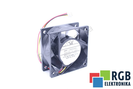 MELCO TECHNOREX MMF-06D24DL-FC1 60X60X25MM, 24V, 0.04A VENTILÁTOR