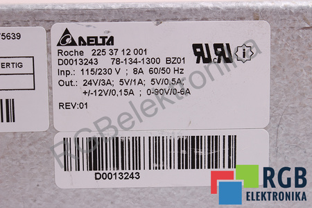 DELTA D0013243 78-134-1300 BZ01 REV.01