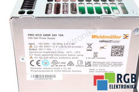 WEIDMULLER 1469490000 PRO ECO