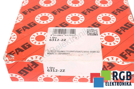 FAG 6312-2Z 60X130X31 LOŽISKO