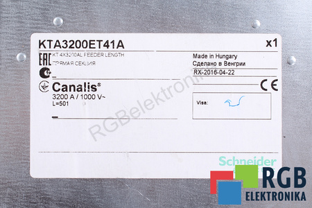 SCHNEIDER ELECTRIC KTA3200ET41A