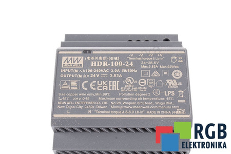 MEAN WELL HDR-100-24