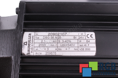 BAUMÜLLER DSG56M25 2.1KW