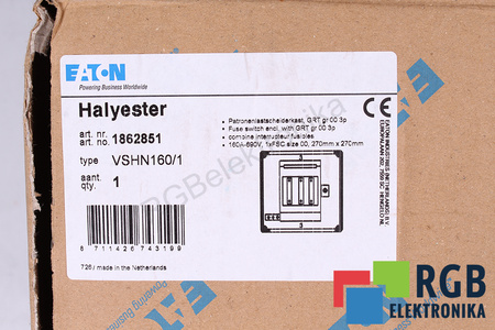 EATON IDT VSHN160/1 KRYT POISTKY