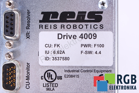 REIS ROBOTICS DRIVE4009 ID.NR. 3537580