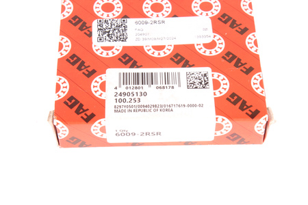 FAG 6009-2RSR 45X75X16 LOŽISKO