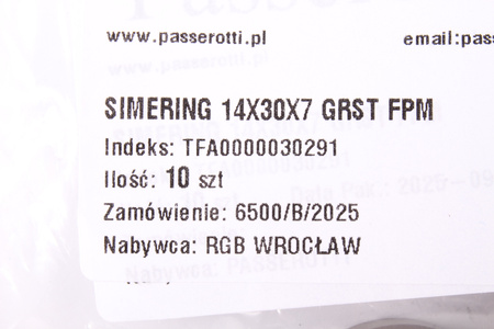 14X30X7 GRST FPM TESNENIE