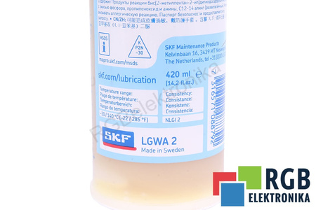 SKF LGWA 2/0.4 MAZIVO NA VYSOKÉ ZAŤAŽENIE LOŽÍSK