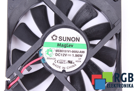 SUNON ME80151V1-000U-A99 80X80X15MM, 12V VENTILÁTOR