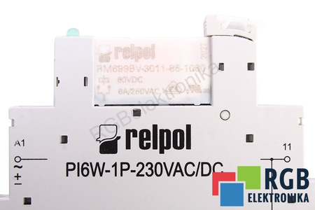 RELPOL PIR6W-1P-230VAC/DC