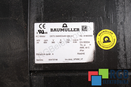 BAUMÜLLER DST2-200MO54W-060-5-I 44KW