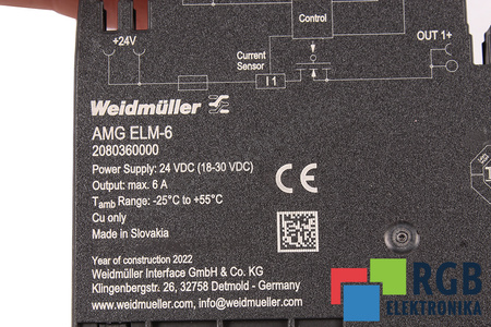 WEIDMULLER AMGELM-6 2080360000