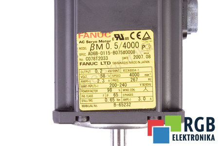 FANUC A06B-0115-B075#0008