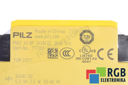 PILZ PNOZ X2.8P 24VACDC 3N/O 1N/C 777301