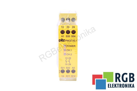 PILZ PNOZ X2.1 24VAC/DC 2N/O 774306 BEZPEČNOSTNÉ RELÉ