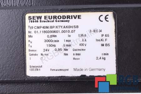 SEW EURODRIVE CMP40M/BP/KTY/AK0H/SB