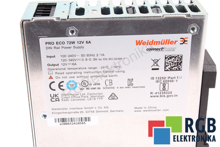 WEIDMULLER 1469570000 PRO ECO