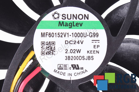 SUNON MF60152V1-1000U-G99 MF60152V1-G99-A 60X60X15MM 2.02W 24V VENTILÁTOR