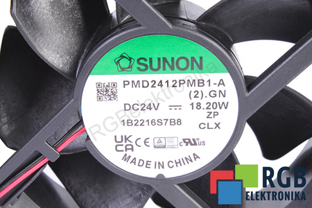 SUNON PMD2412PMB1-A(2).GN 120X120X38MM, 24V VENTILÁTOR