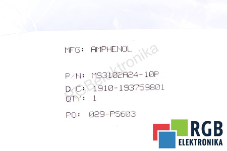 APHENOL MS3102A24-10P
