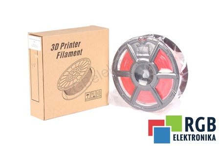 FLASHFORGE 1,75MM HS PLA FILAMENT 0.5KG RED VONKAJŠÍ ROZMER CIEVKY 180MM, VNÚTORNÝ ROZMER CIEVKY 50MM, ŠÍRKA CIEVKY 45MM