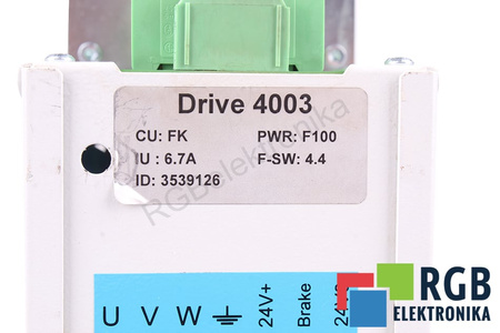 REIS ROBOTICS DRIVE4003 ID.NR. 3539126