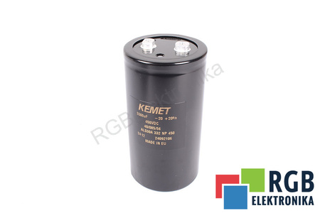 KONDENZÁTOR KEMET ALS30A332NP450 3300UF, 450V, 76MM, 145MM