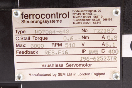 FERROCONTROL HD70A4-64S