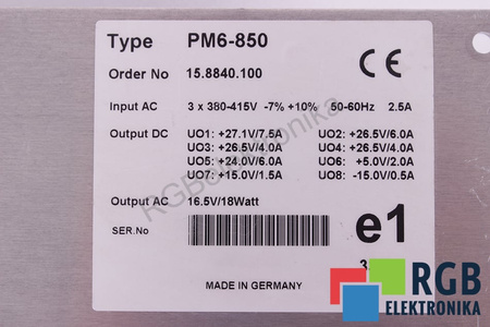 KUKA PM6-850 15.8840.100 PRE PM6-600