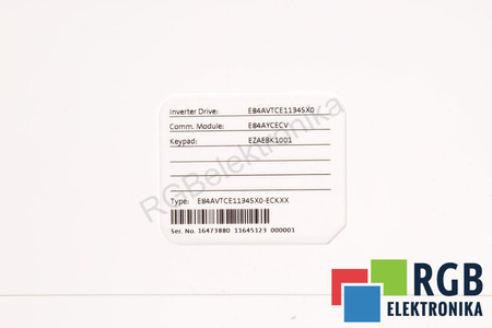 LENZE E84AVTCE1134SX0-ECKXX INVERTER E84AVTCE1134SX0+E84AYCECV+EZAEBK1001
