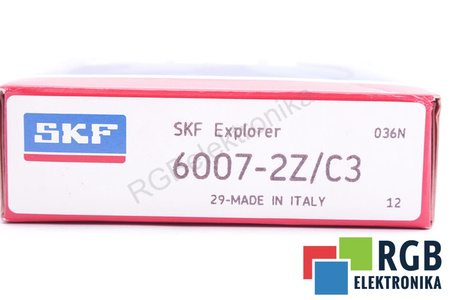 SKF 6007-2Z/C3 35X62X14 16.8KN, 10.2KN LOŽISKO