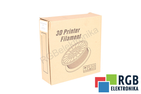 FLASHFORGE 1,75MM PETG FILAMENT 0.5KG BLACK VONKAJŠÍ ROZMER CIEVKY 180MM, VNÚTORNÝ ROZMER CIEVKY 50MM, ŠÍRKA CIEVKY 45MM