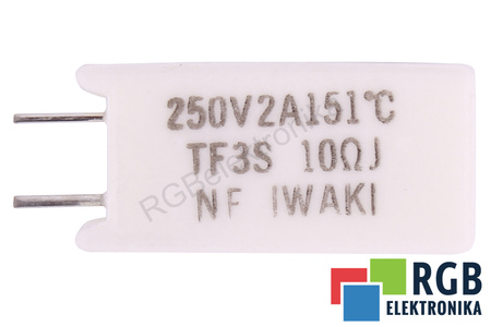 REZISTOR IWAKI RES-10-OHM-3W-12-8-25 TF3S 10 OHM 10OHM