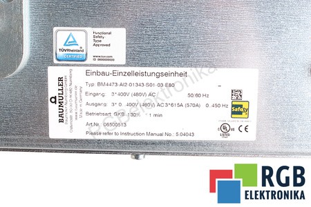 BAUMÜLLER BM4473-AI-01343-S01-03-E80