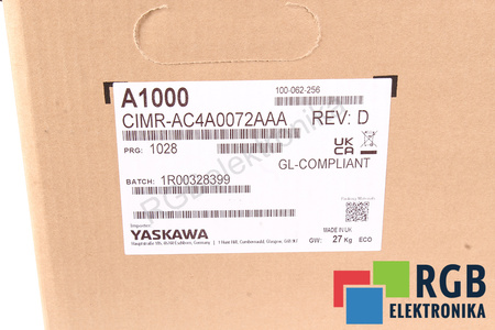 YASKAWA CIMR-AC4A0072AAA