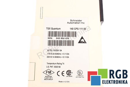 SCHNEIDER ELECTRIC 140CPS11100 TSX QUANTUM
